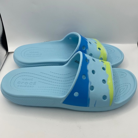 CROCS classic unisex ombre comfy slide sandals Size 10men/ 12women main image 9